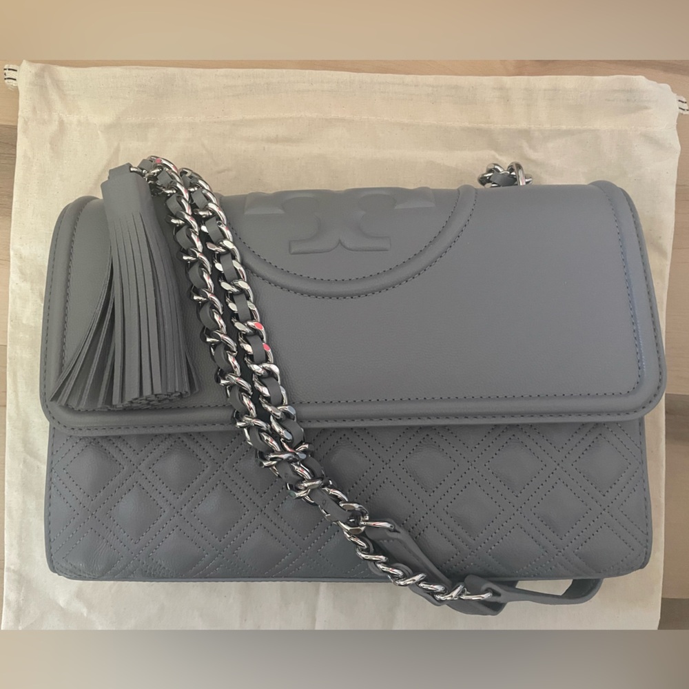 TORY BURCH FLEMING QUILTED SHOULDER BAG
